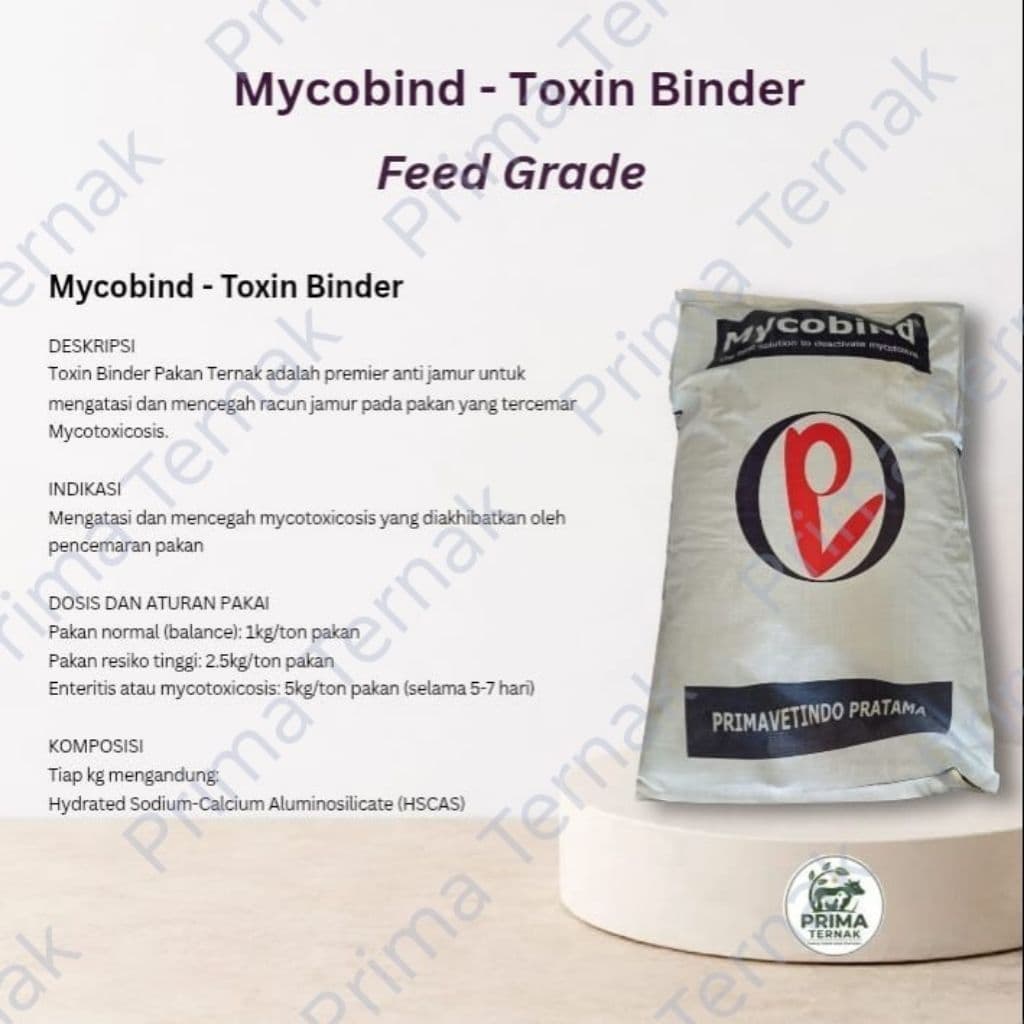 Mycobind Toxin Binder untuk pakan ternak 1 Kg 500 gr