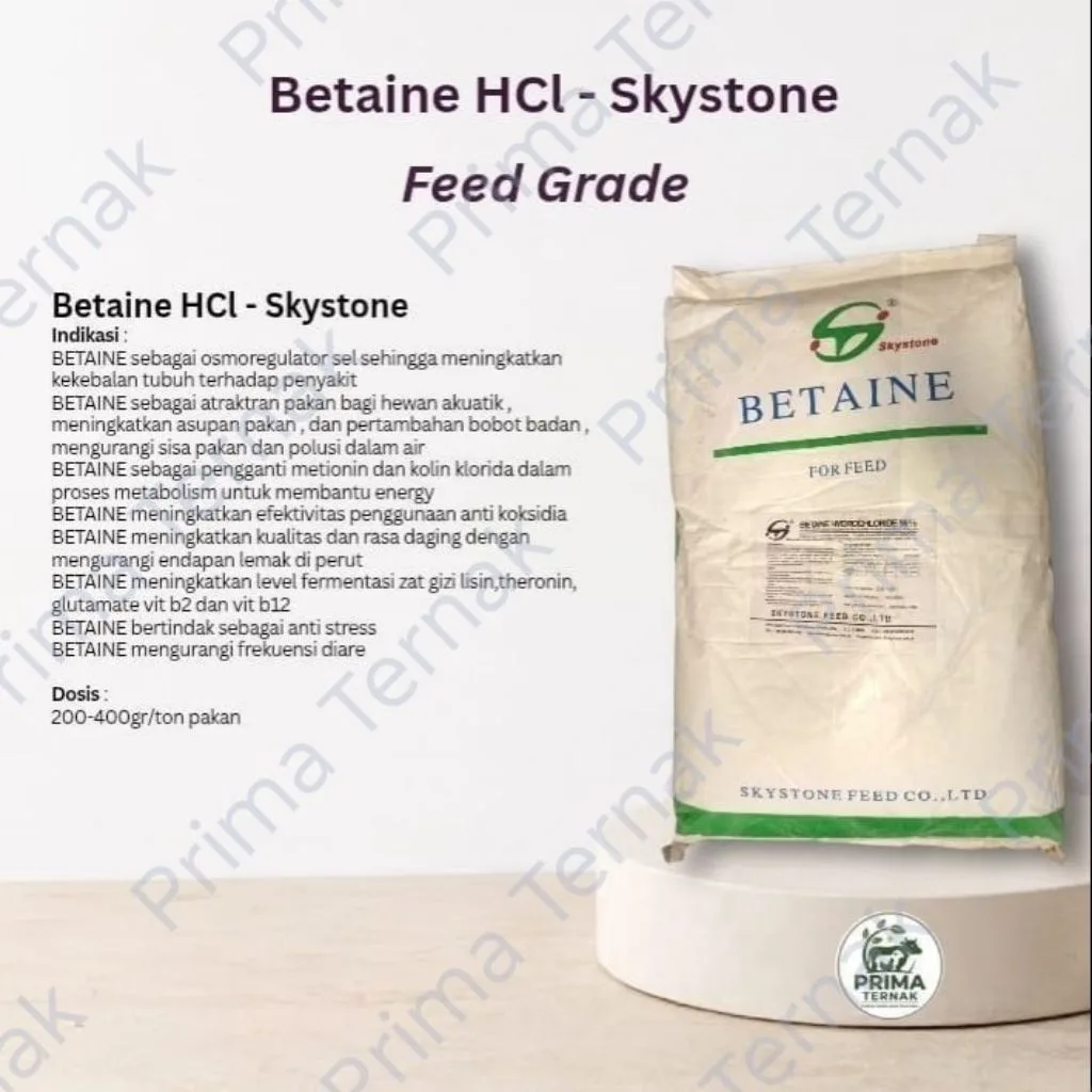 Betaine HCL untuk Ternak