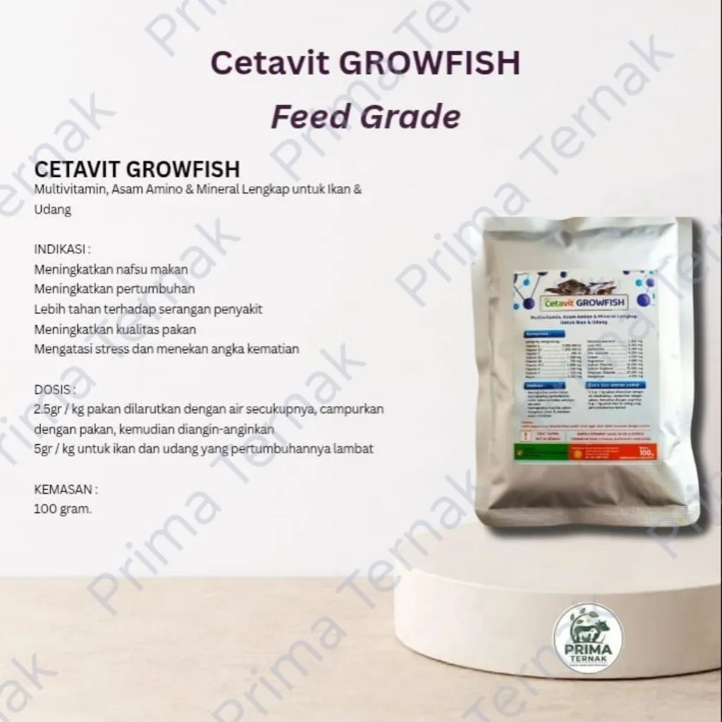 Cetavit GROWFISH Multivitamin Ikan