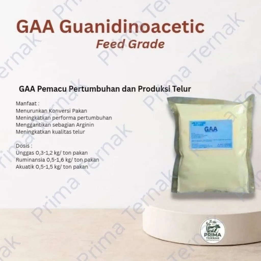 GAA Pemacu Pertumbuhan pada Hewan Ternak