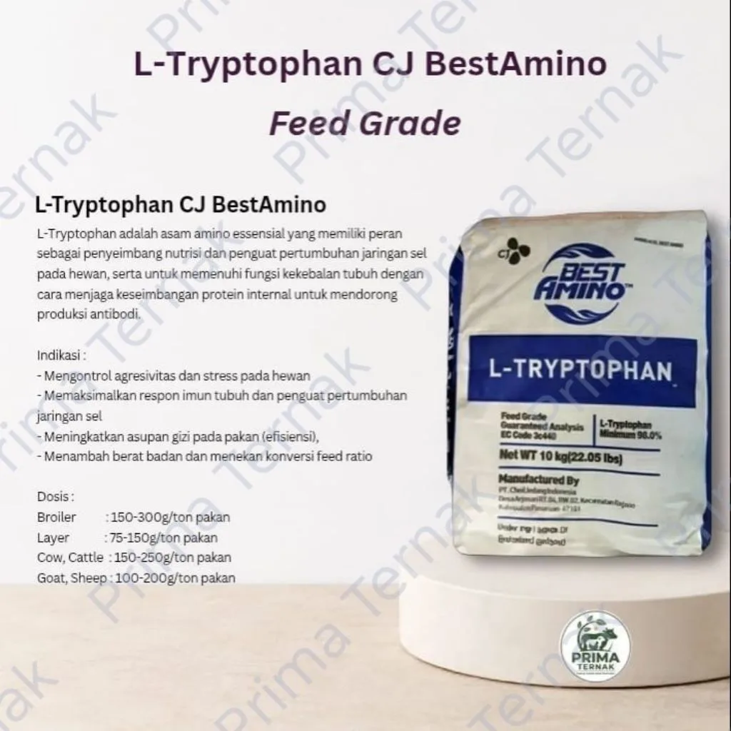 L-Tryptophan CJ BestAmino Amino Esensial untuk Pakan Ternak